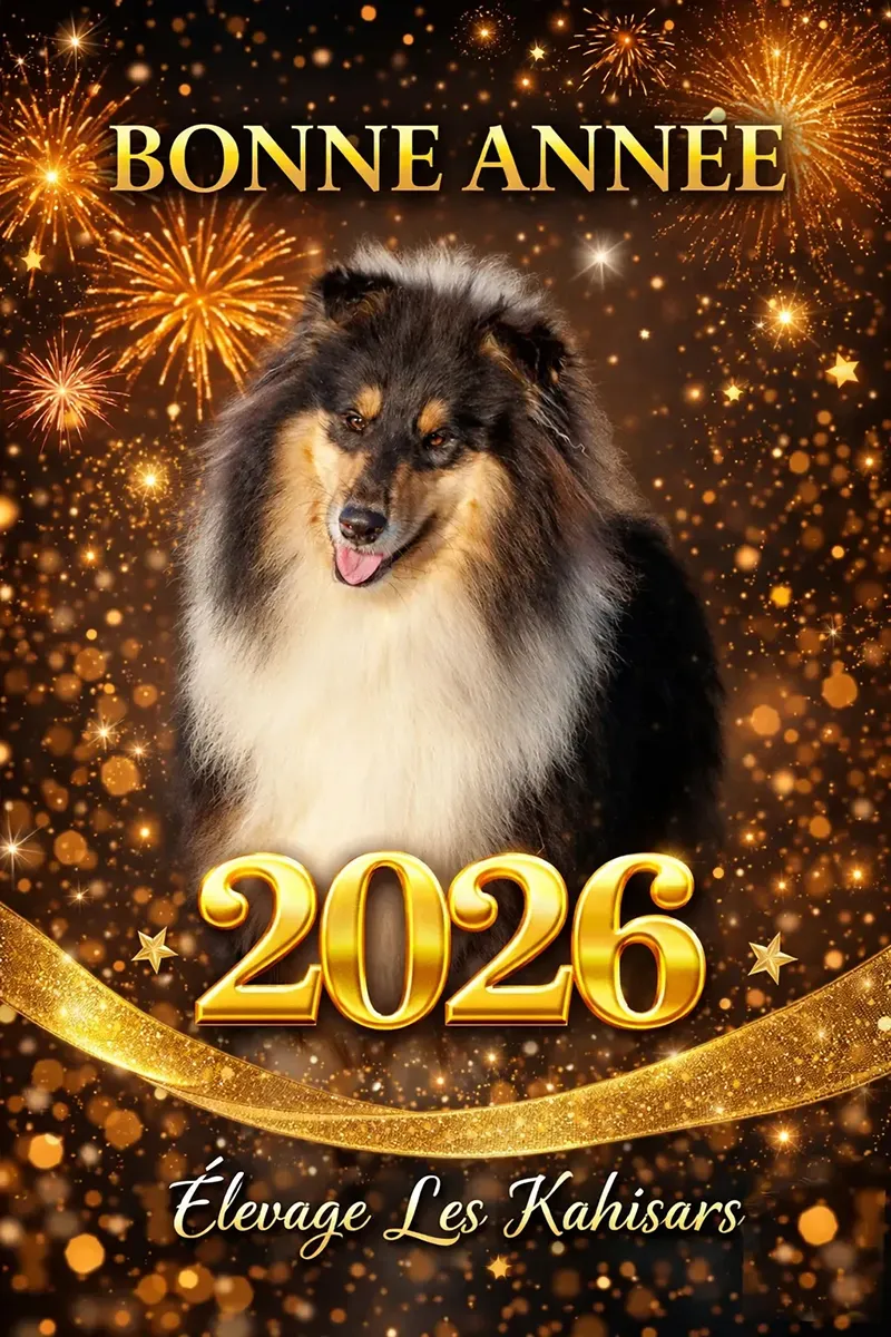 Les Kahisars vous souhaitent une bonne année 2026